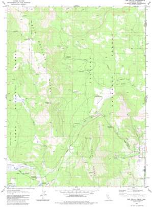 Dog Valley topo map