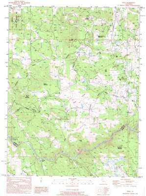 Wolf USGS topographic map 39121a2