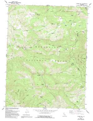 Fouts Springs USGS topographic map 39122c7