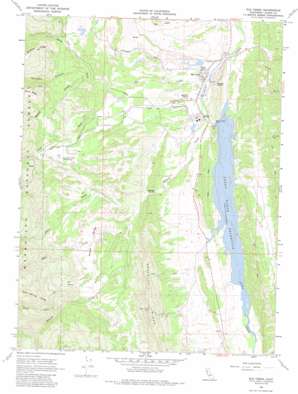 Elk Creek topo map