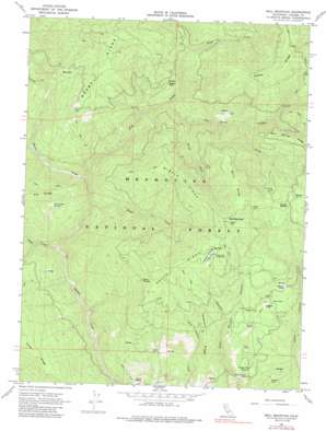 Ball Mountain USGS topographic map 39122h7