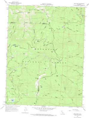 Buck Rock USGS topographic map 39122h8