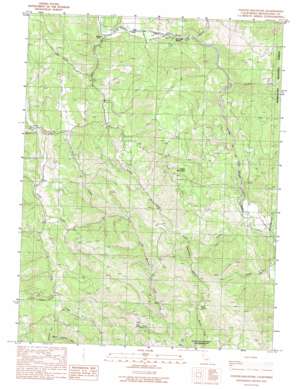 Foster Mountain USGS topographic map 39123d2
