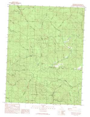 Northspur USGS topographic map 39123d5