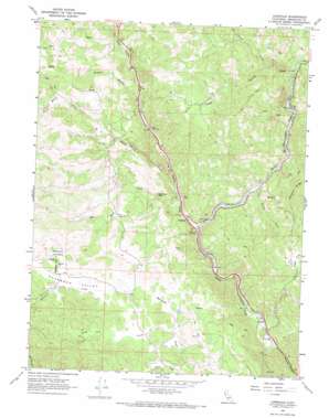 Longvale USGS topographic map 39123e4