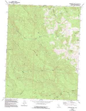 Sherwood Peak USGS topographic map 39123e5