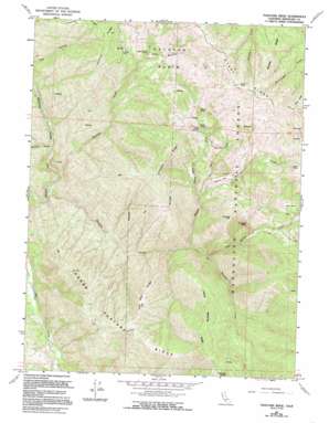 Plaskett Ridge USGS topographic map 39123f1
