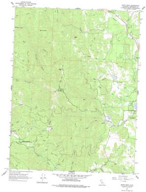 Cahto Peak USGS topographic map 39123f5