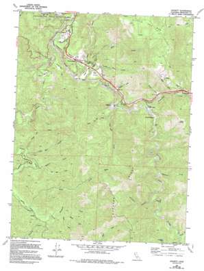 Leggett USGS topographic map 39123g6