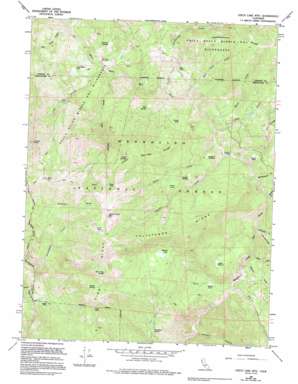 Leech Lake Mountain USGS topographic map 39123h1