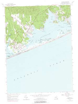 Quogue USGS topographic map 40072g5