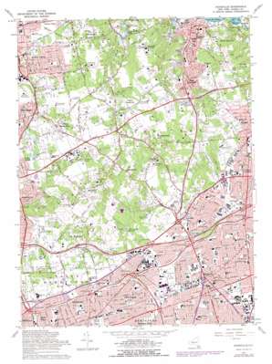 Hicksville USGS topographic map 40073g5