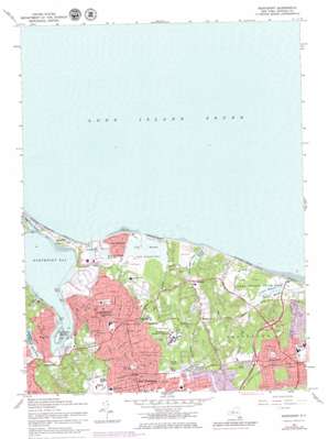 Northport USGS topographic map 40073h3