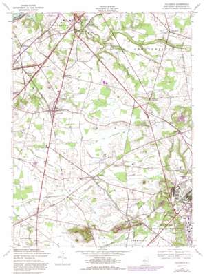 Columbus USGS topographic map 40074a6