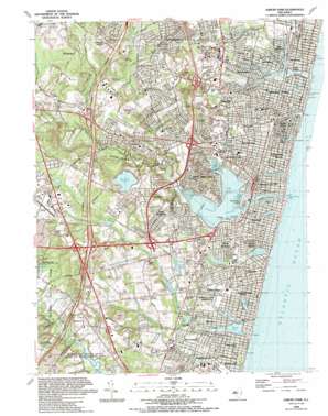Asbury Park USGS topographic map 40074b1