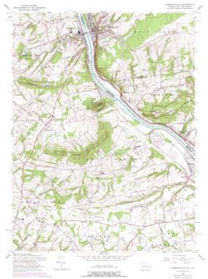 Lambertville USGS topographic map 40074c8