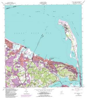Sandy Hook West USGS topographic map 40074d1