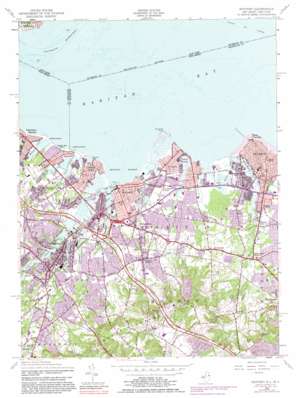 Keyport USGS topographic map 40074d2