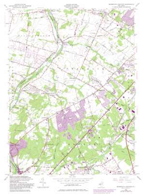 Monmouth Junction USGS topographic map 40074d5