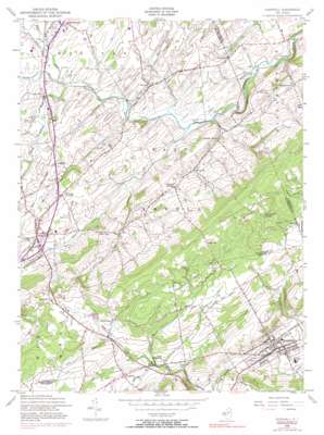 Hopewell topo map