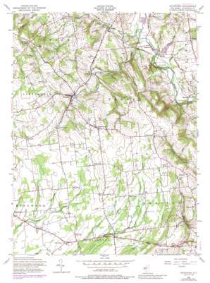 Pittstown topo map