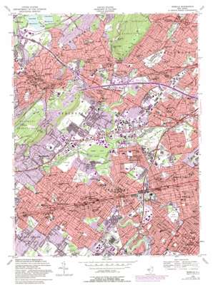 Roselle USGS topographic map 40074f3