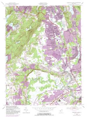 Pompton Plains USGS topographic map 40074h3