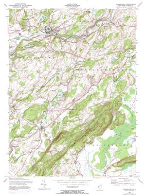 Blairstown USGS topographic map 40074h8