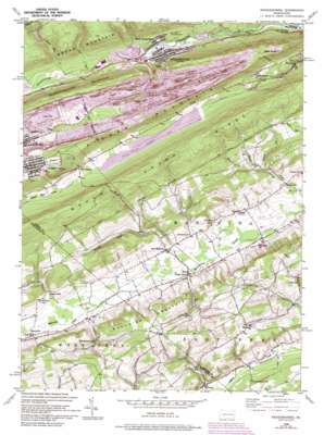 Nesquehoning USGS topographic map 40075g7