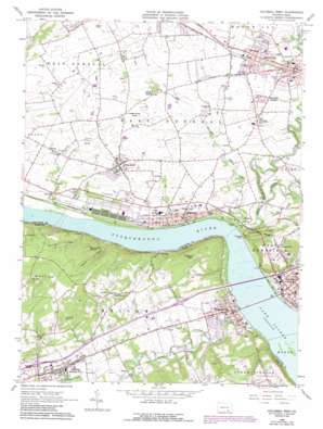 Columbia West USGS topographic map 40076a5