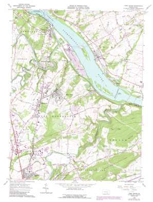 York Haven USGS topographic map 40076a6