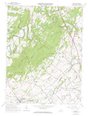 Dover USGS topographic map 40076a7