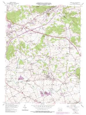 Terre Hill USGS topographic map 40076b1