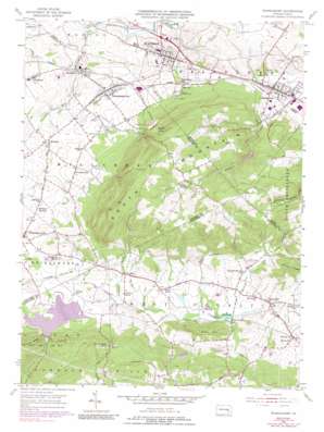 Womelsdorf USGS topographic map 40076c2