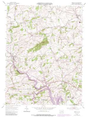 Bernville USGS topographic map 40076d1