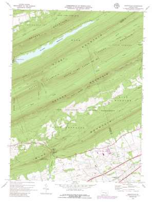 Grantville USGS topographic map 40076d6