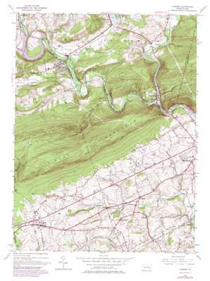 Sunbury USGS topographic map 40076e1