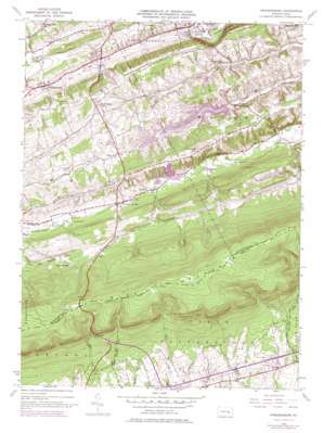 Friedensburg USGS topographic map 40076e2