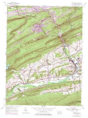 Tower City USGS topographic map 40076e4