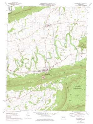 Elizabethville USGS topographic map 40076e7