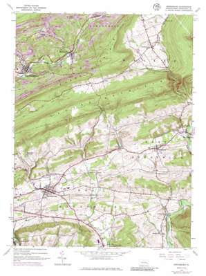 Orwigsburg USGS topographic map 40076f1