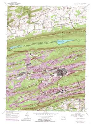 Mount Carmel USGS topographic map 40076g4
