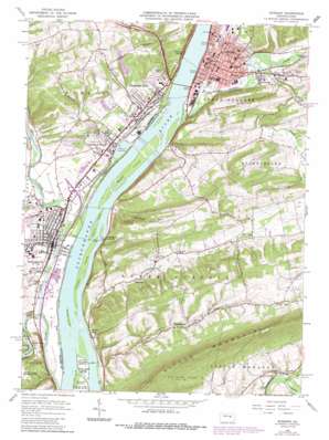 Sunbury USGS topographic map 40076g7