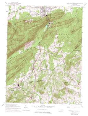 Mount Holly Springs topo map