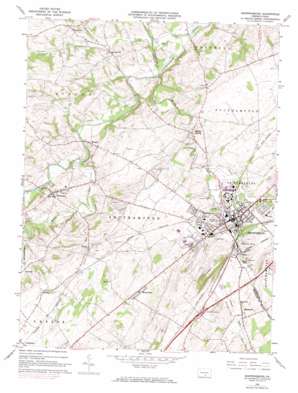 Shippensburg USGS topographic map 40077a5