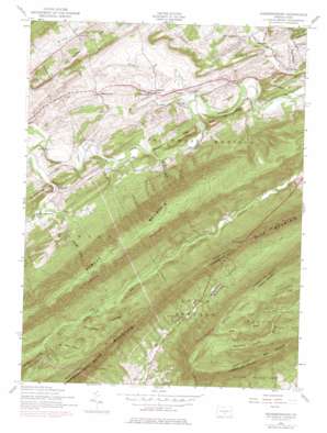 Andersonburg USGS topographic map 40077c4