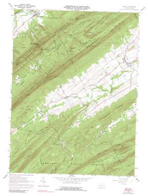 Blain USGS topographic map 40077c5