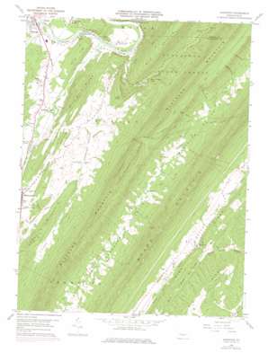 Aughwick USGS topographic map 40077c7