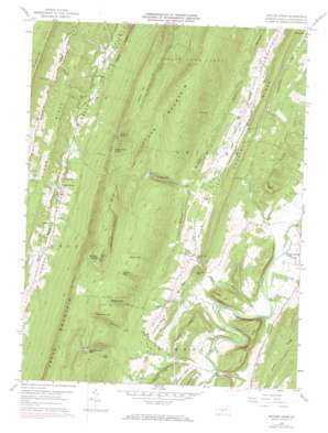 Butler Knob USGS topographic map 40077c8