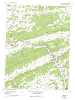 Millerstown USGS topographic map 40077e2